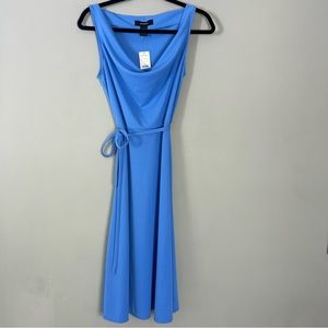 Express Blue Midi Dress
